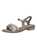 Caprice Sandalen Silber