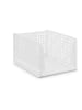 relaxdays 3 x Schrank Organizer in Weiß - (B)33,5 x (H)24,5 x (T)43,5 cm