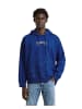 G-Star Raw Text Splatters Relaxed Hoodie Sweater racing blue