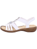 rieker Sandale in weiss