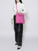 ROBERTA ROSSI Handtasche, die sich in einen Rucksack umwandeln lässt in FUCHSIA