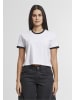 Urban Classics T-Shirt in white/black