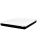 Beliani Matratze TREASURE in Weiß/Schwarz - (W) 180 x (H) 25 x (L) 200 cm