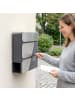 HOMCOM Briefkasten in Dunkelgrau 37L x 10B x 37H cm