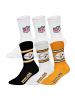 NFL Socken 6er Pack in Pittsburgh Steelers/Weiß