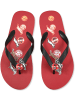 Fußballverein 1. FC Köln Badeschuh "Flip Flops Logos" in Rot