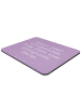 Mr. & Mrs. Panda Mouse Pad Spruch Chefin Power mit Spruch in Lavendeltraum