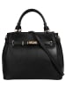 Samantha Look Handtasche echt Leder in schwarz
