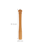 relaxdays Salz- und Pfeffermühle in Natur - (H)51,5 x Ø 6 cm