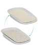fillikid Wickelmulde Soft Care + Frottee Auflage 60x36x2 cm Exklusiv in Grau Hund Beige