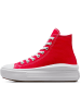 Converse Sneaker CHUCK TAYLOR ALL STAR MOVE in red-white-gum