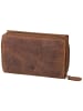 Greenburry Geldbörse Vintage 1607 RV RFID in Brown