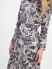 comma Kleid in marine ecru - 0001