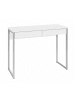 ebuy24 Schreibtisch Fula Weiß 102 x 40 cm