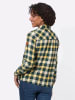 WITT WEIDEN Flanell-Bluse in moos-ecru-kariert