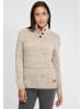 Oxmo Strickpullover OXPhilicita in Beige