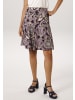 Aniston CASUAL Minirock in marine-beige-lavendel-weiß-lila