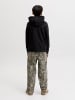 JACK & JONES Junior Kapuzenpullover in Black
