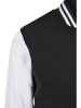 Mister Tee College Jackets in blk/wht