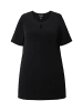 Ulla Popken Longshirt in schwarz