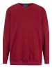 Boston Park Sweatshirt in dunkel rot