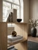 KADIMA DESIGN Regal BRENTA: Elegantes Multifunktionsmöbel, Rollen, viel Stauraum in Beige