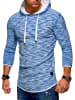 behype Feinstrickpullover B-PHIL in blau