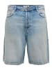 ONLY & SONS Jeans-Shorts in Medium Blue Denim