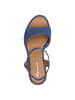 Tamaris Sandalette in BLUE
