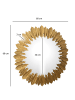 FineBuy Spiegel in Gold / Glas / 68x3x68
