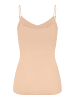 Hanro Spaghettitop Cotton Seamless Padded in Beige