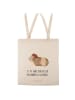 Mr. & Mrs. Panda Shopper Meerschweinchen Weisheit mit Spruch in Creme