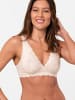 Royal Lounge Bralette Royal Dream mit Spitze in Champagner