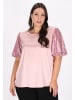 faina Women Plus Size Blouse in Pink