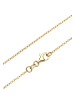 Elli Halskette 925 Sterling Silber Lotusblume in Gold