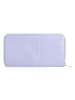 DuDu Up Geldbörse RFID Schutz Leder 20 cm in lilac-orange