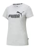 Puma Shirt 'ESS Logo' in hellgrau