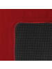 KADIMA DESIGN Teppich Kurzflor Unifarben Polyester Antirutsch Wohnzimmer in Rot