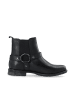 Bianco Lederstiefel in Black