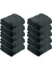 REDBEST Fleece, Microfaser Wohndecke 10er-Pack in anthrazit
