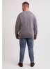CASH-MERE.CH Rundhals Pullover in Grau