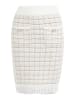faina Damen Strickrock in Weiss