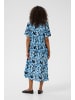 Kaffe Kleid KAjessi Loose fit in Blue Graphic Flower