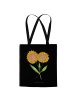 Mr. & Mrs. Panda Schultasche Blume Sonnenblume ohne Spruch in Schwarz