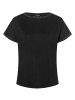 More & More Kurzarmshirt in black