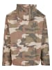 Brandit Brandit Herren Fleece Pull Over Windbreaker in light woodland