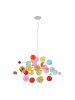 näve Pendelleuchte "EXPLOSION" in bunt - (L)98 cm x (B)98 cm x (H)187 cm