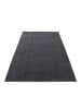 KADIMA DESIGN Teppich Kurzflor Waschbar Einfarbig MAIN Strapazierfähig OEKO-TEX in Grau