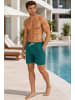 Reichstadt Herren Regular Fit Shorts Mid Waist in Dark Green