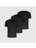 SMILODOX T-Shirt Karry 3er Pack in Schwarz